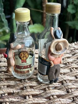Home Decor mini bottles set 3 dlrs
