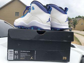 Air Jordan’s retro 10 “chi” ocean fog/blue lagoon- midnight navy