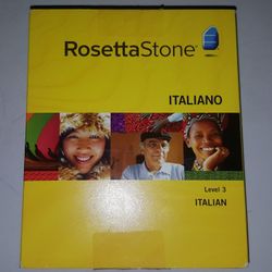 Rosetta Stone Italian 