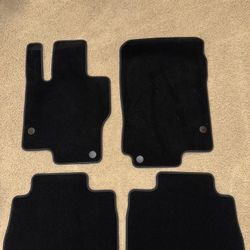 Mercedes Benz GLE 450 OEM Floormats Black 2020
