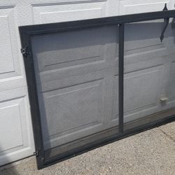 Vintage  hanging  shade screen  55" X 37" $15. Garden Decor