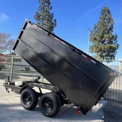 8x12x4 Dump Trailers