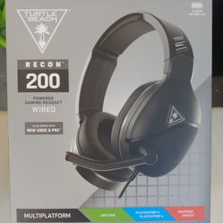 Turtle Beach Recon 200 Amplified Gaming Headset for Xbox and PlayStation


