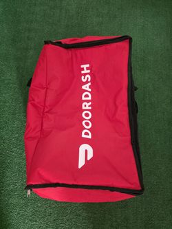 DoorDash Red Insulated Delivery Bag