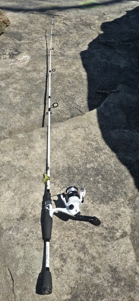 Fishing Pole With Line And Bait