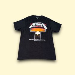 Metallica Master Of Puppets black band tee shirt men’s large 