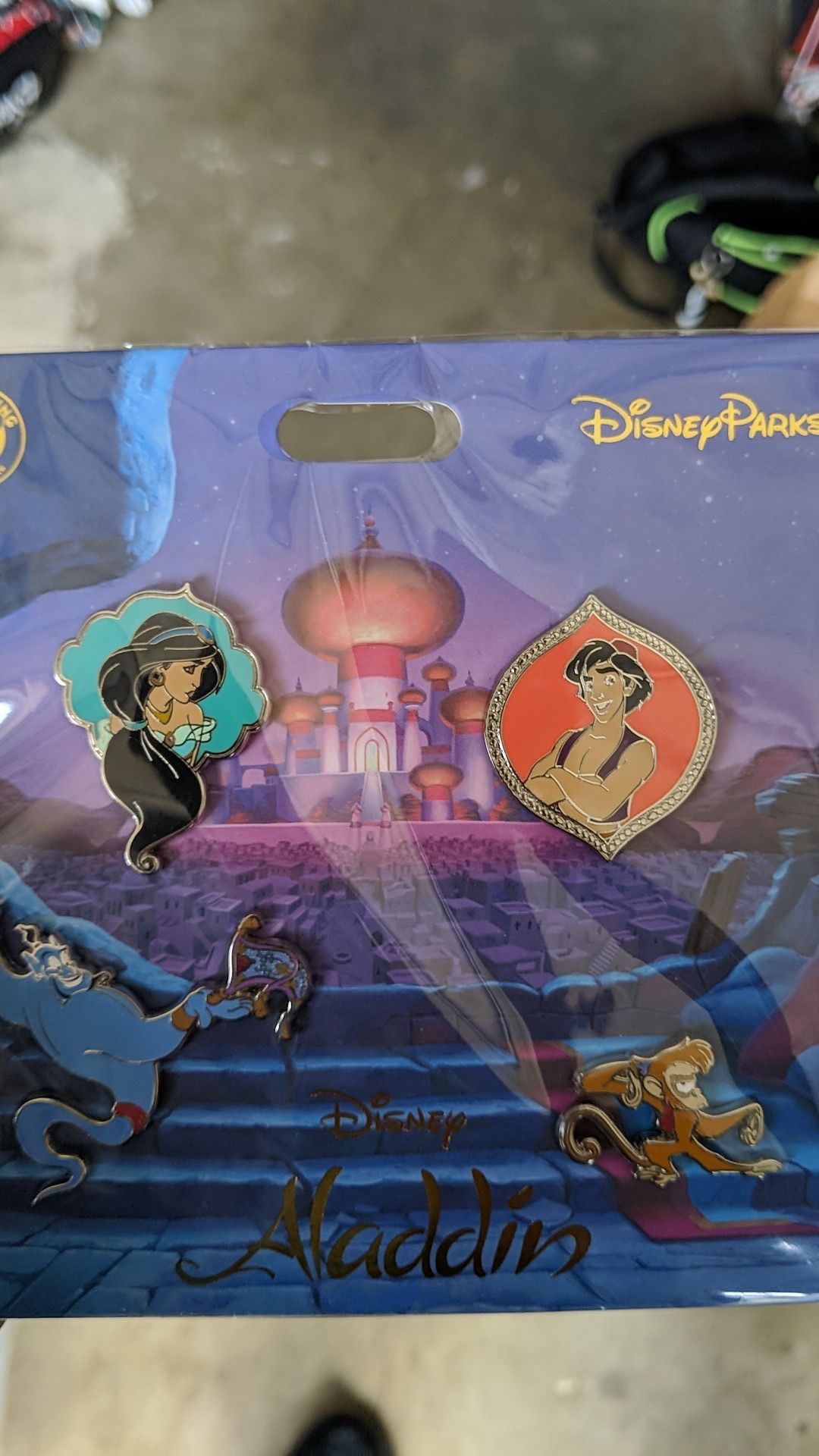 Disney Aladdin collectible pins set new 10$