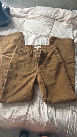 Lucky Brand Tan Corduroy Flare Pants