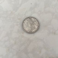 1879 Pluribus Unum Silver Dollar