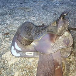 15 Inch Herdferd Western Saddle 
