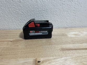 Milwaukee M18 Red Lithium High Output XC6.0 Battery Like New 