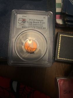 Sample coin Long Beach expo
