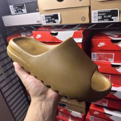Adidas Yeezy Slide Ochre Size 9, 10, 11, 12 Men’s New