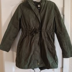 Woman's Coat,Old Navy Size Small With Hood