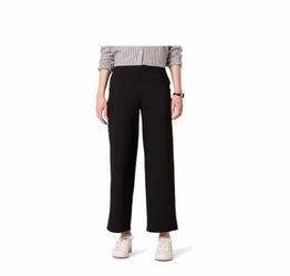 Brand new black pull on pants