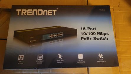 Trend Net poE+ Switch