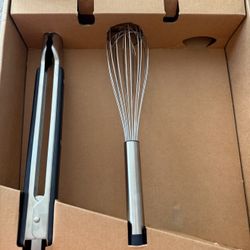 Made In Whisk And Tongs New In Box 