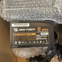 500 Watt 80+ Bronze power Supply Lot 