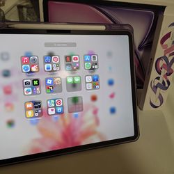 Apple - 13-inch iPad Air M4 chip Wi-Fi 256GB - Purple