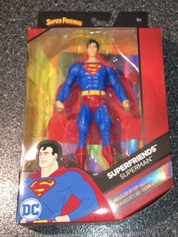 Superman 6 inch action figure dc comics multiverse retro superfriends collectible