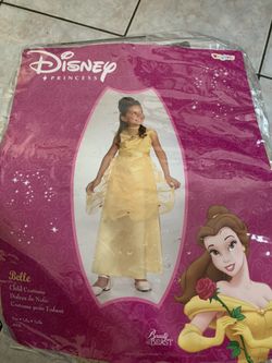Princess Belle costume dress size4-6X