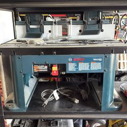 Bosch Router and table