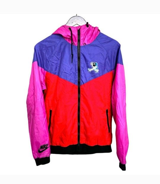 Mens Large Pink/Purple Nike Windbreaker