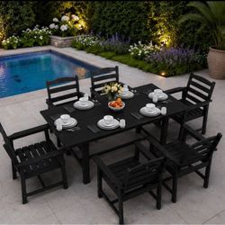 Brand New Patio Outdoor Dining Table Set 