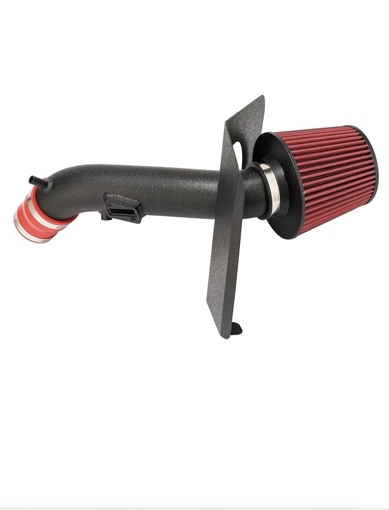 PHILTOP Cold Air Intake Red Tube + Heat Shield Compatible With Honda Accord 2013-2017 2.4L, Red