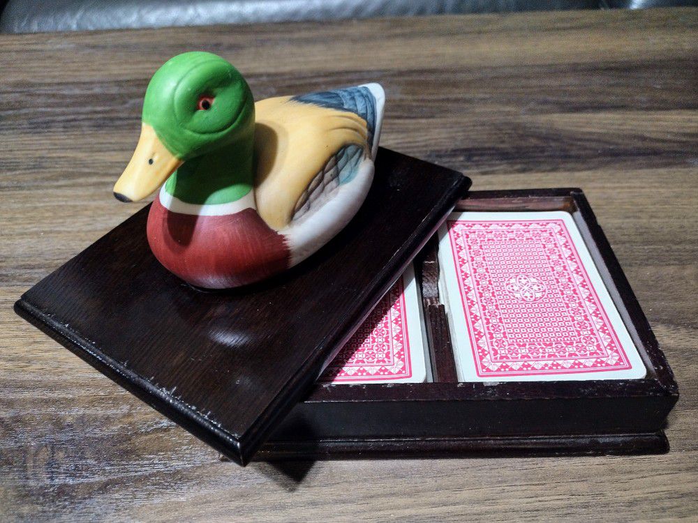 Duck Loon Poker Card Holder