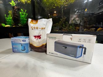 Aquarium Filter Starter Kit — Pump + Top Filter + Media (NEW)