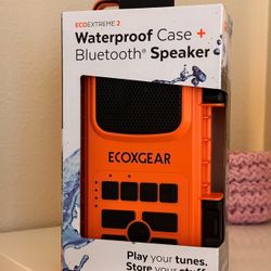 ECOXGEAR Waterproof Case+ Bluetooth Speaker