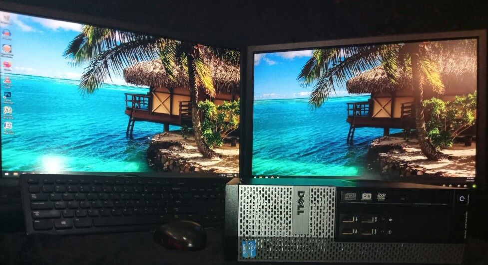 Dell Optiplex PC WiFi 16gbRAM🌝Dual Monitors 