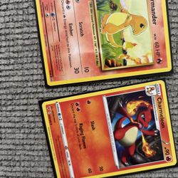 Charmander And Charmeleon Pokemon