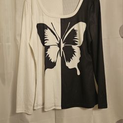 Butterfly Top Plus Size 2XL 