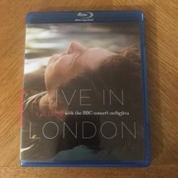 k.d. lang Live in London rare out of print Blu ray Concert with Orchestra