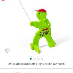 Step 2 Slow Down Alert Sign