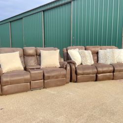 Bronco Ridge Reclining Set