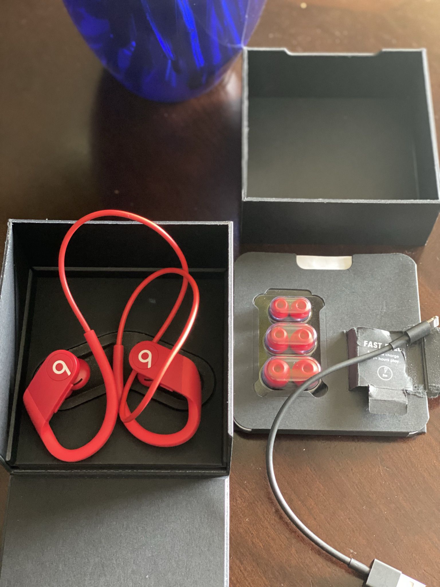 Brand New Beats by Dr Dre Powerbeats HighPerformance Wireless Earphones Red