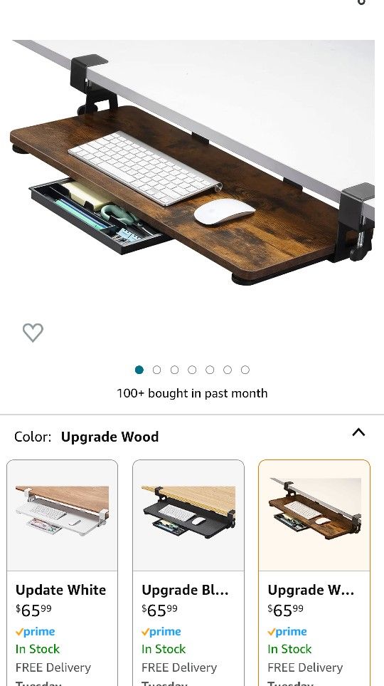 Under Desk Keyboard Tray