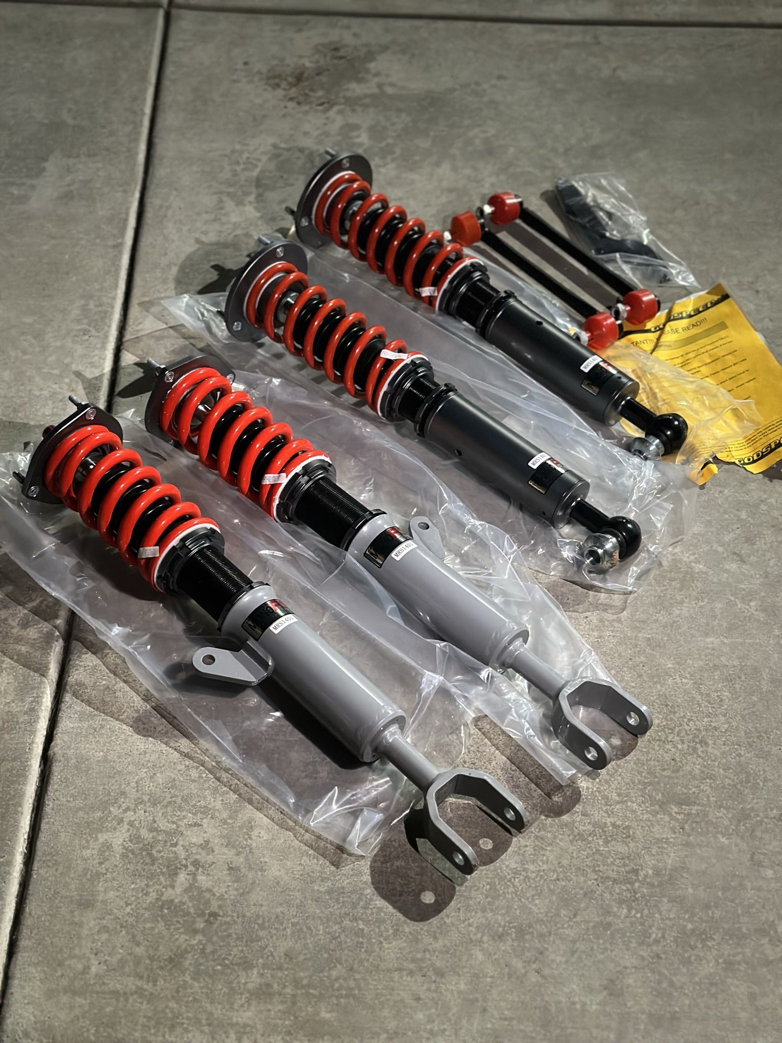 GodSpeed Coilovers