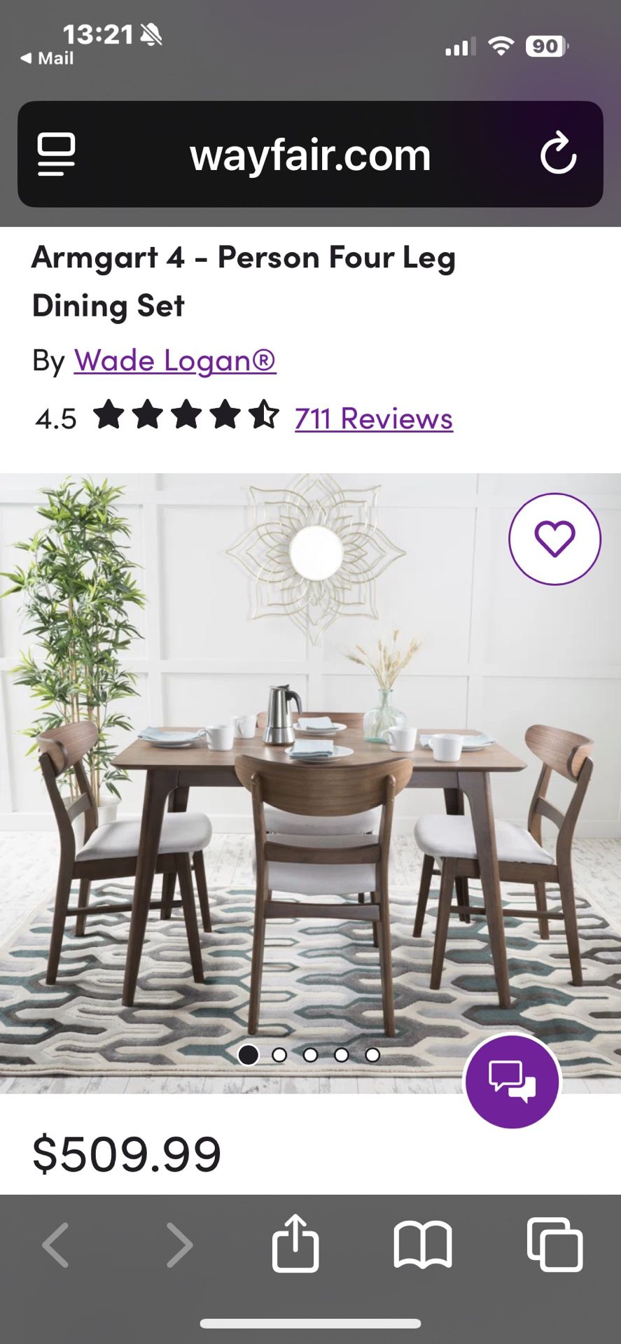 Dining table