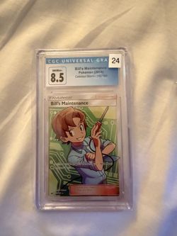 Bill's Maintenance Pokémon Card CGC 8.5