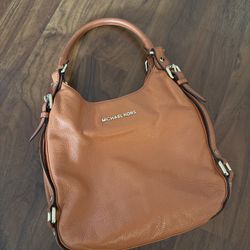 Michael Kors Orange Leather Shoulder Bag – Authentic 