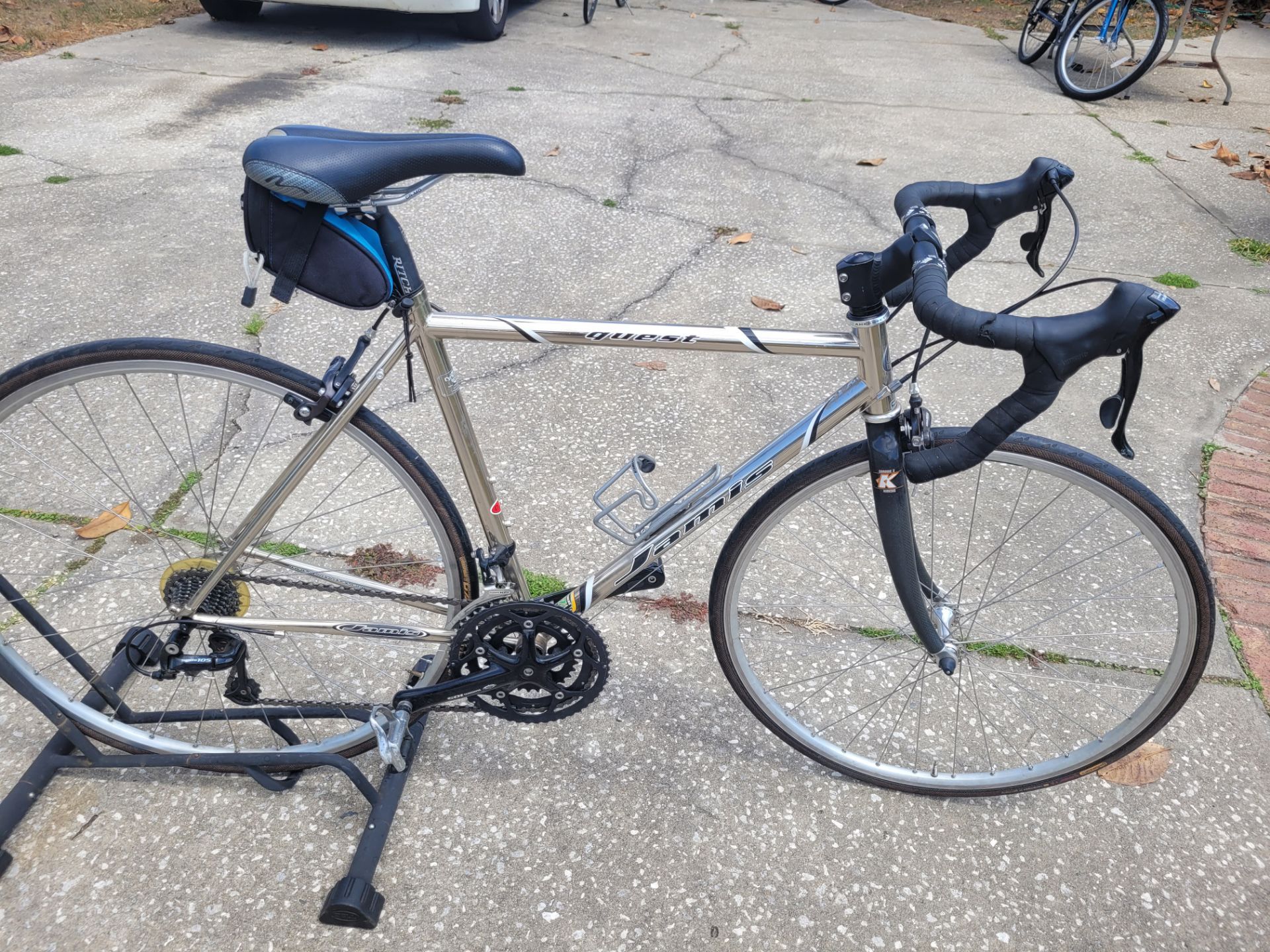 Jamis Quest Road Bike Bicycle 47cm Shimano 105 3x9 All Tuned Up and Ready To Ride - $200 FIRM