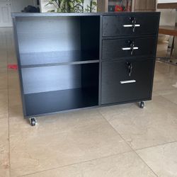 File Cabinet On Wheels
