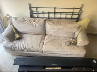 Free pull out Queen size couch and one king size also twin size