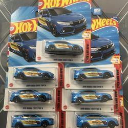 Hot Wheels 2018 Honda Civic Type R