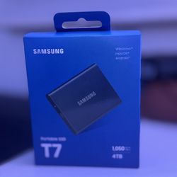 Samsung T7 Portable SSD 4TB – Used, Like New