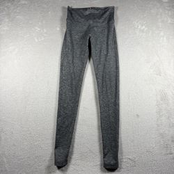 Y2k Hard Tail Forever Gray Foldover Women’s S Gray Yoga Pants USA Stretch #2A